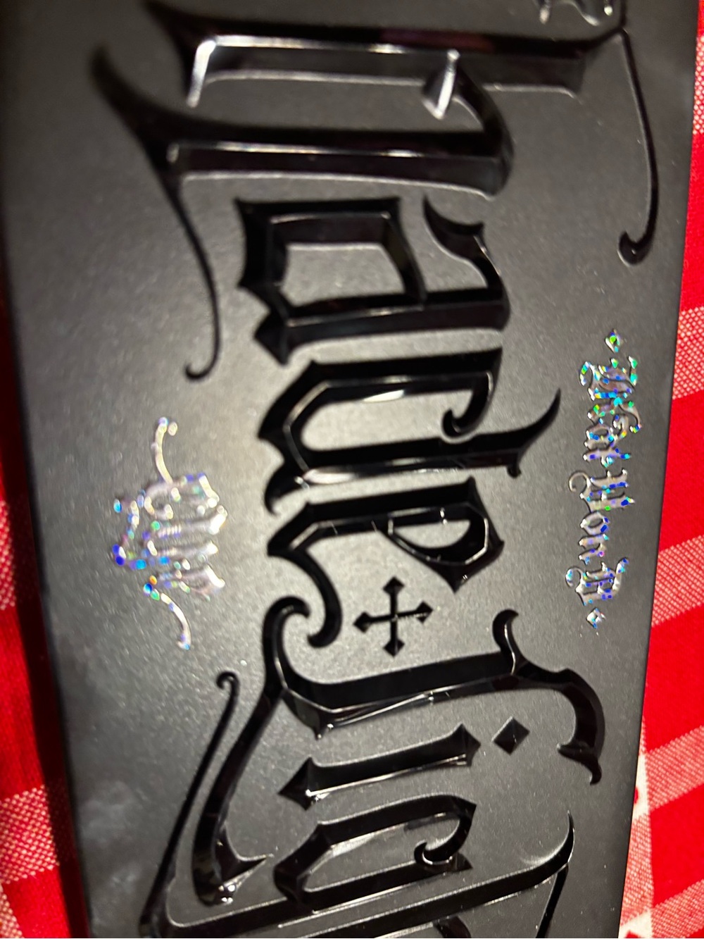 Kat Von D Black Palette with Holographic Gold Logo - Picture 6 of 8